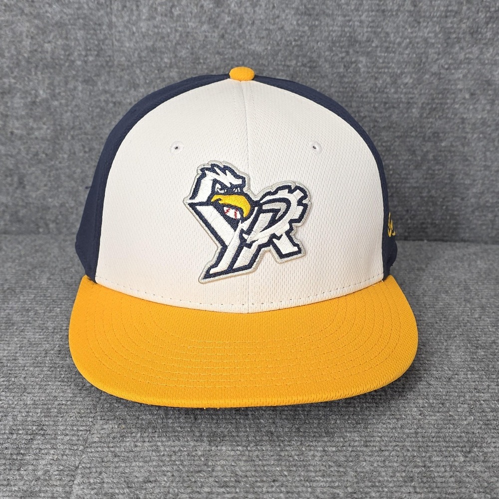 York Revolution Hat Cap Fitted Mens XL Blue MiLB Minor League Baseball OC Sports
